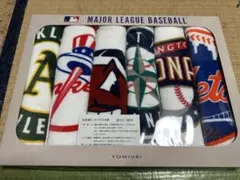 メジャー6球団フェイスタオル　読売新聞