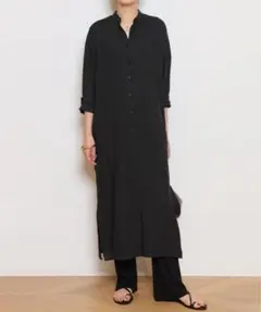 MUSE de Deuxieme Classe Linen ワンピース カーキ - メルカリ