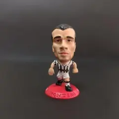 コカ・コーラのおまけ　サッカー選手フィギュア　ユベントス　モンテーロ