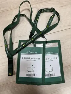 MASTERS マスターズ チケットホルダー 2個セット