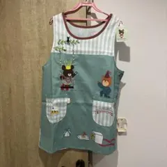 エプロン くまのがっこう M-L ジャッキー　バースデー　すてきな　先生