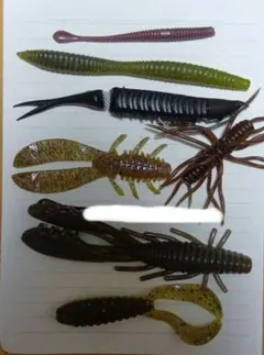 バス釣りワームまとめ売り