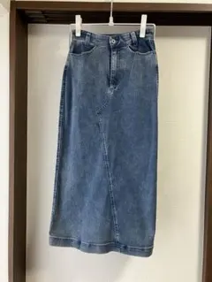 INDIMARK ロングスカート スリット付き - メルカリ