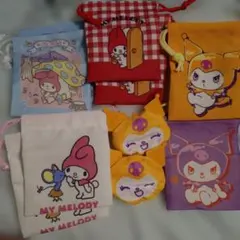 マイメロディ クロミ ミニ巾着 ミニポーチ
