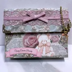 蛇腹ファイル おすそ分け ハンドメイド チェーン付き380番