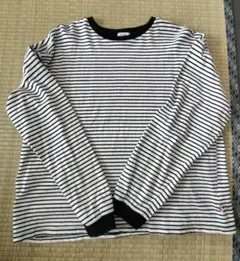 coen コーエン 長袖 ボーダー カットソー Mサイズ