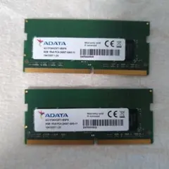 ADATA DDR4-16GB 3200 AO1P32NCST2-BA5S - メルカリ