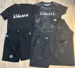 ATHLETA サッカーウェア 5点セット　160のサムネイル