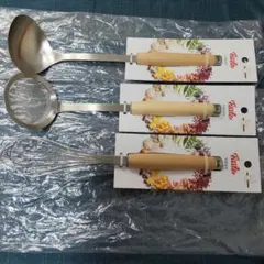 新品　Fissler キッチンツールセット　ウィスク　レードル　メッシュスキマーのサムネイル