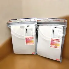 【未使用】ヒートテッククルーネックT（九分袖）L 　 2枚セット