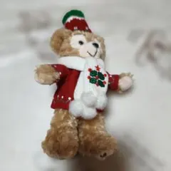 ディズニーシー クリスマス衣装 ダッフィーのぬいぐるみ