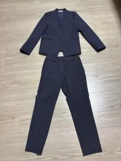 極美品【PLST】プラステ ダブルブレスト セットアップ ブラウン S/XS