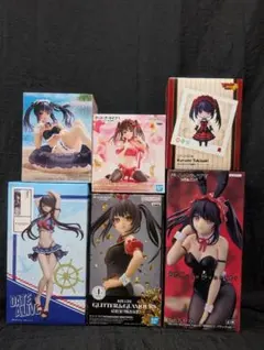 デート・アライブ 時崎狂三 フィギュア全６点SET