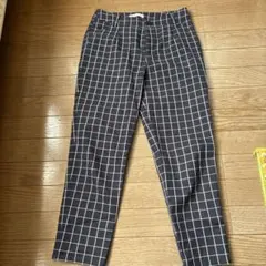Cheek チェック柄カジュアルパンツ S