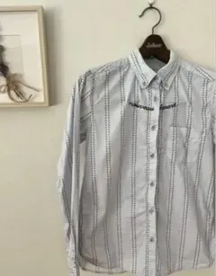 ストライプ柄 長袖シャツ ダズリン　dazzlin