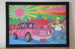 ザ・シンプソンズ　The Simpsons　ポスター　額付き