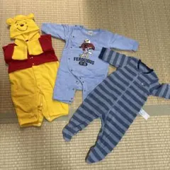ベビー服 ロンパースセット 7点　60-70 まとめ売り①