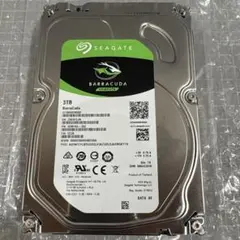 Seagate Barracuda 3TB HDD 7200rpm★使用時間少