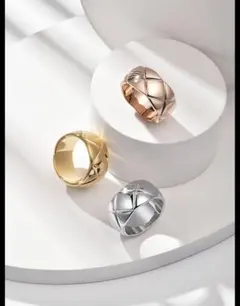 kikiya 編み込みデザイン リング