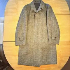 ヘリンボーン ツイードコート ビンテージ美品
