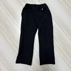 ストレートパンツ　ブラック　110 べべ