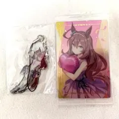 ミホノブルボン ウマ娘 プリティーダービー ウエハース メタルチャーム