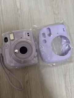FUJIFILM　富士フィルム　instax mini11　チェキ　パープル