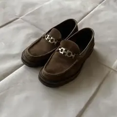 Salvatore Ferragamo ビットスエードローファー イタリア製