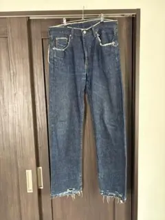 【一点物】Levi's 502-XXレプリカ フリンジリメイク加工