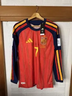 スペイン代表 ロドリ 長袖 オーセンティック ユニフォーム インポートL