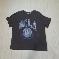 H&M UCLA カレッジロゴ Tシャツ ブラック Mのサムネイル