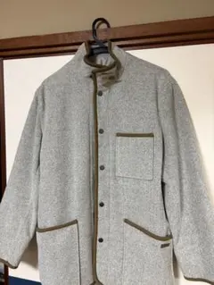 crocodile スタンドカラー ウール混 ジャケット ベージュのサムネイル