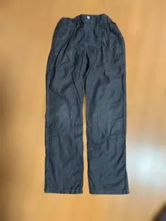 BEBEチェック柄長ズボン 140