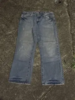 00s y2k archive jeans wide denim swag - メルカリ