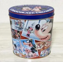 ディズニーランド チョコレートクランチ缶 空き缶のみ