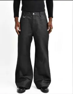 CS】 coated wide denim pants ダークグレー サイズ2 - メルカリ