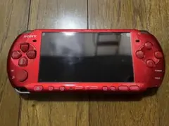 SONY PSP-3000 ラディアントレッド 本体、ソフト付き