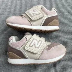 New Balance 996 キッズ 12.5cm ピンク ベージュ