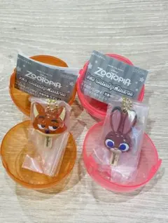 ズートピア アイス キャンディチャーム ニック ジュディ ガチャ