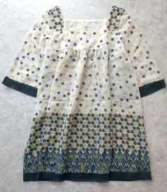 【美品】 アデュートリステス チュニック 七分袖