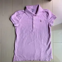 美品　POLO ラルフローレン ピンク ポロシャツ 140