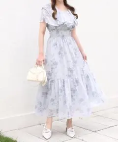 Herlipto Belle Jardin Chiffon Dress - メルカリ