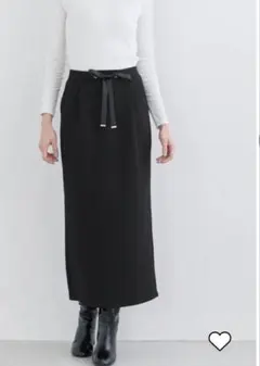 ソフトスウェットＩラインスカート　coca