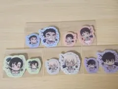 名探偵コナン フレークシール　キャラっとブーケ　警察学校組5点セット