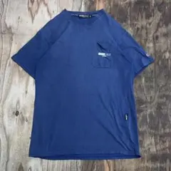 90s MICHIKO LONDON ポケット Tシャツ ネイビー フェードのサムネイル