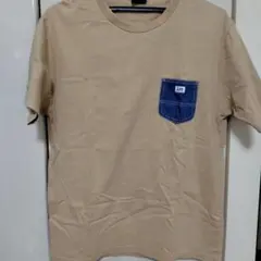 Lee ポケットTシャツ ベージュ デニムポケットのサムネイル