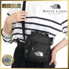 新品✨韓国限定ノースフェイス ホワイトレーベル スタンダードクロスバッグS