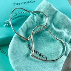 Tiffany & Co. ピアス バンブー フープ シルバー925 ラージ - メルカリ