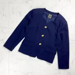J246 新品未使用 M アンクライン レザージャケット イエロー レディース 2026年最新】ANNE KLEIN レディース ノーカラージャケットの人気