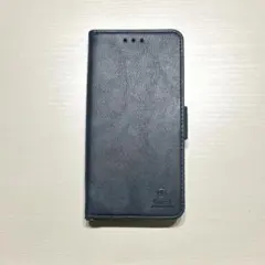 iPhone13 Pro 手帳型 スマホケース 藍色